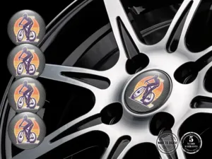 Rademblem Exklusiver Look Überlegene Dome Sticker